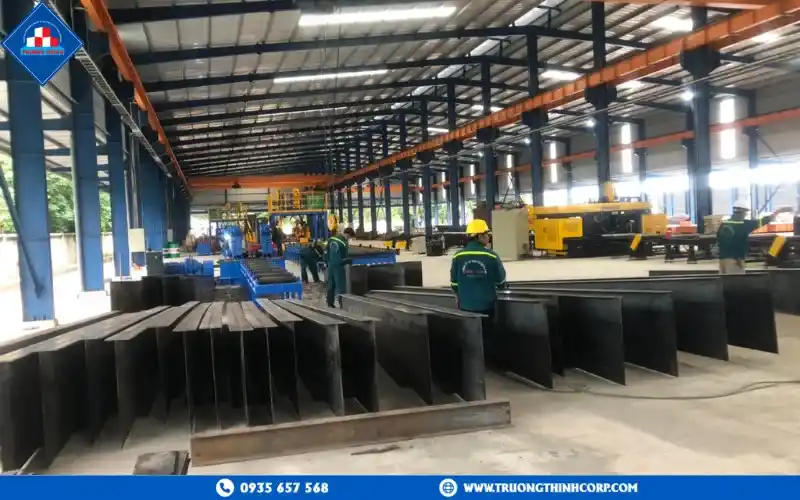 Truong Thinh ’s steel frame manufacturing capacity
