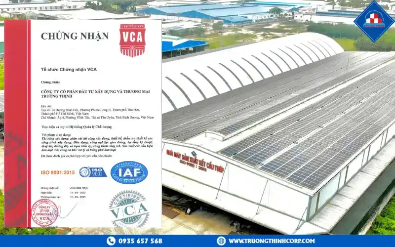 Truong Thinh’s steel frame standards
