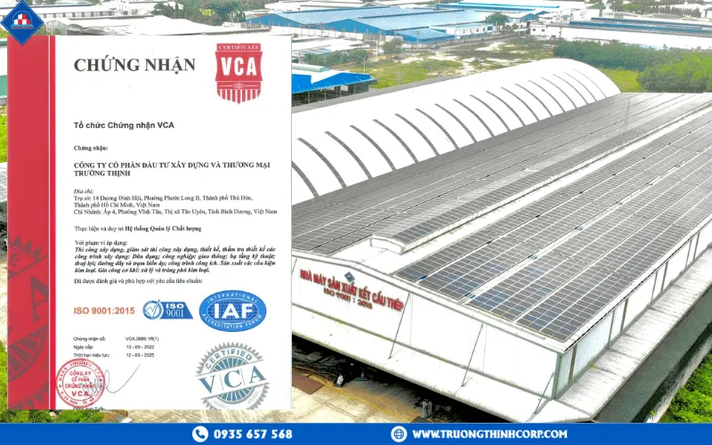 frame of steel truss