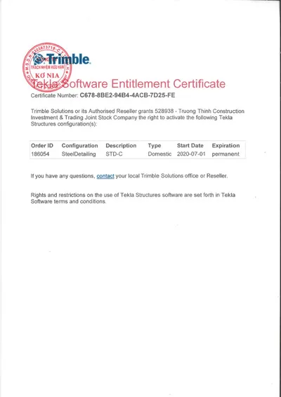 TEKLA Structures Certification