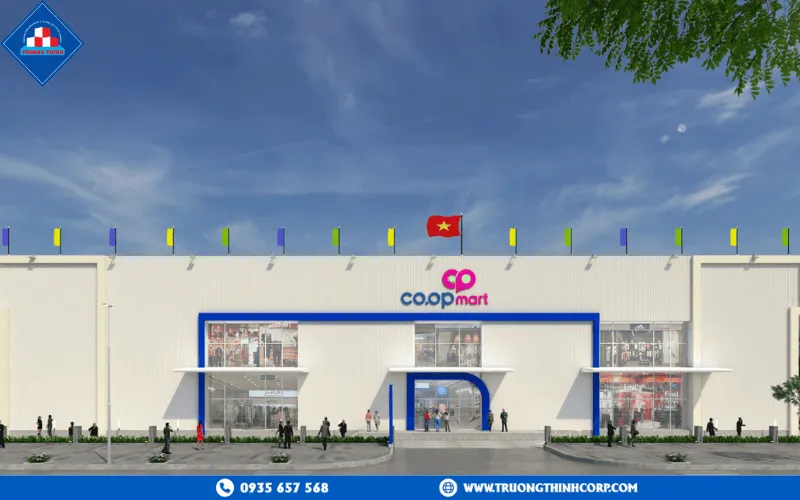 Co.op Mart Hong Ngu supermarket project – Dong Thap province