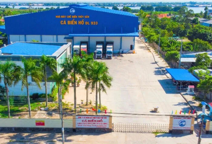 Ca Bien Ho seafood processing factory