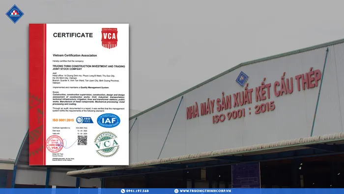 ISO 9001:2015 Quality Management System in Mechanical Manufacturing