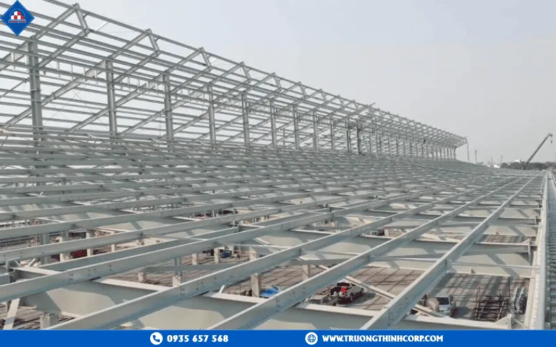 steel structures in construction