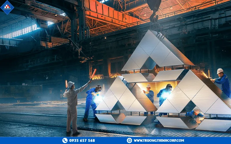 The largest steel company in Vietnam