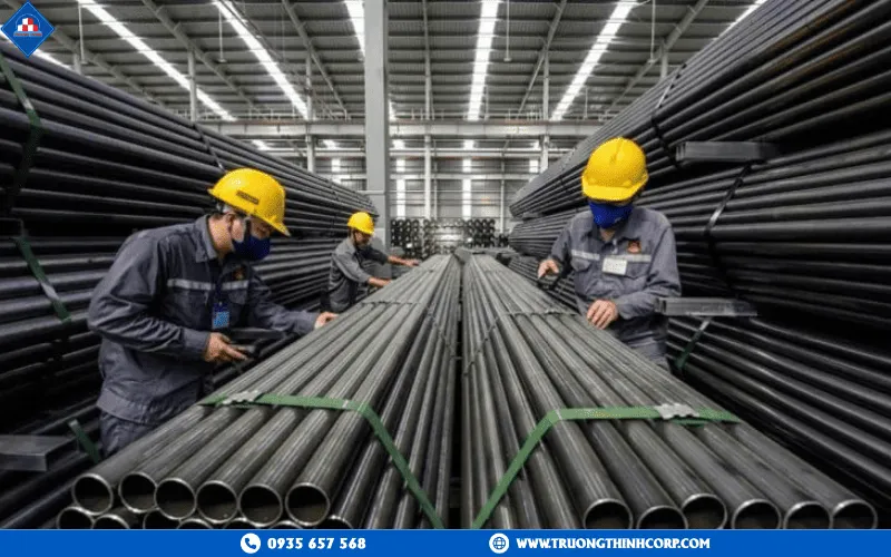 The largest steel company in Vietnam