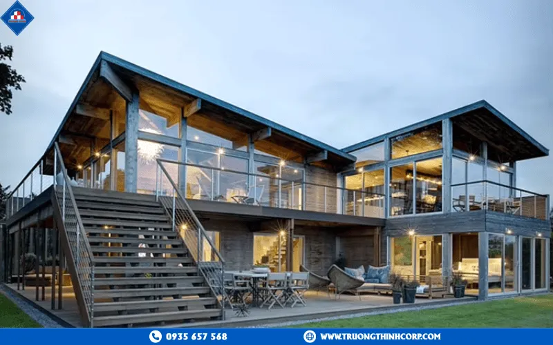 Steel Structures in Luxury Villa Construction