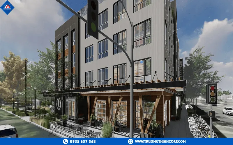 Steel structures in student housing construction