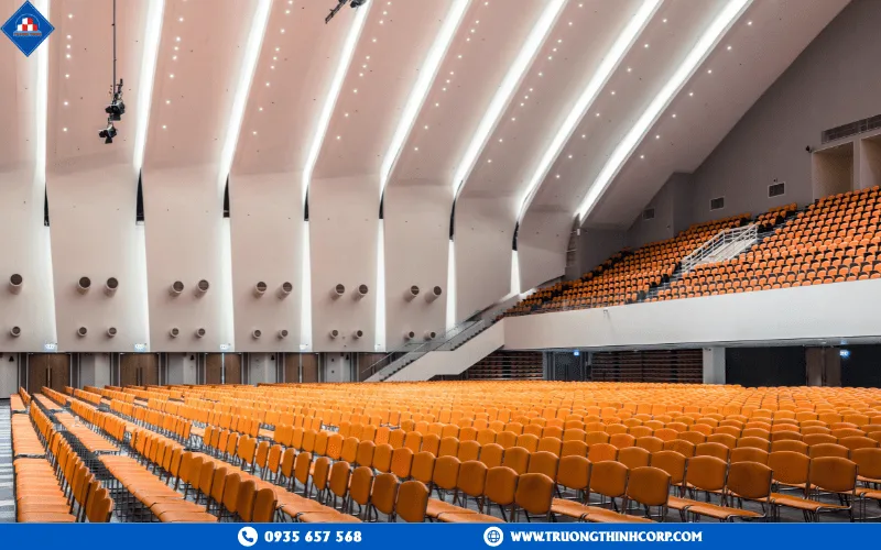 steel structures in convention halls construction