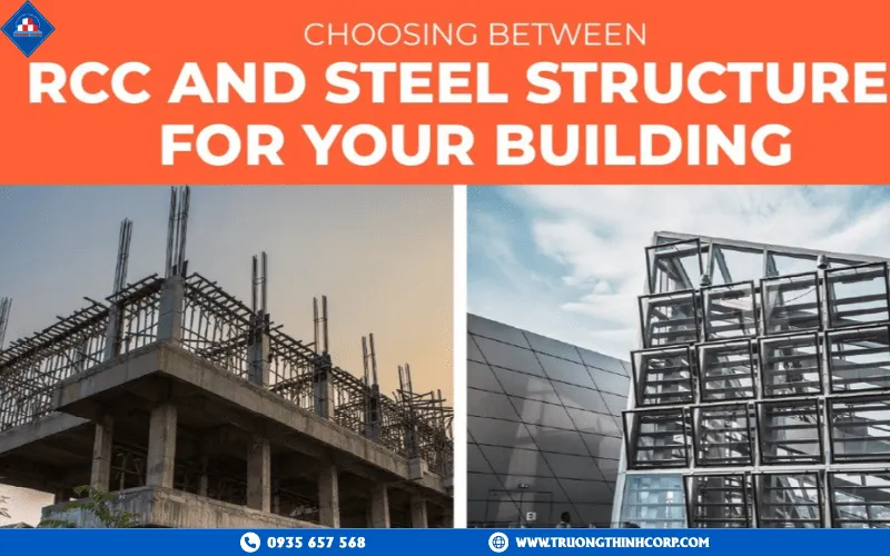 which is better rcc or steel structure