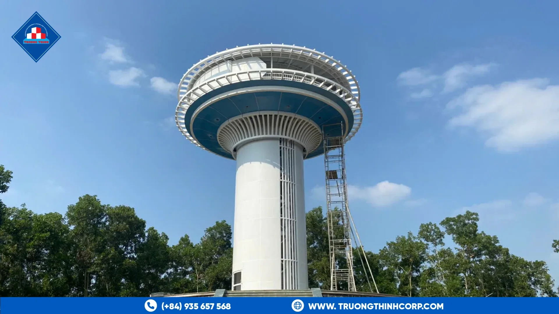 Observation tower at the Sao Mai resort project in Thanh Hoa