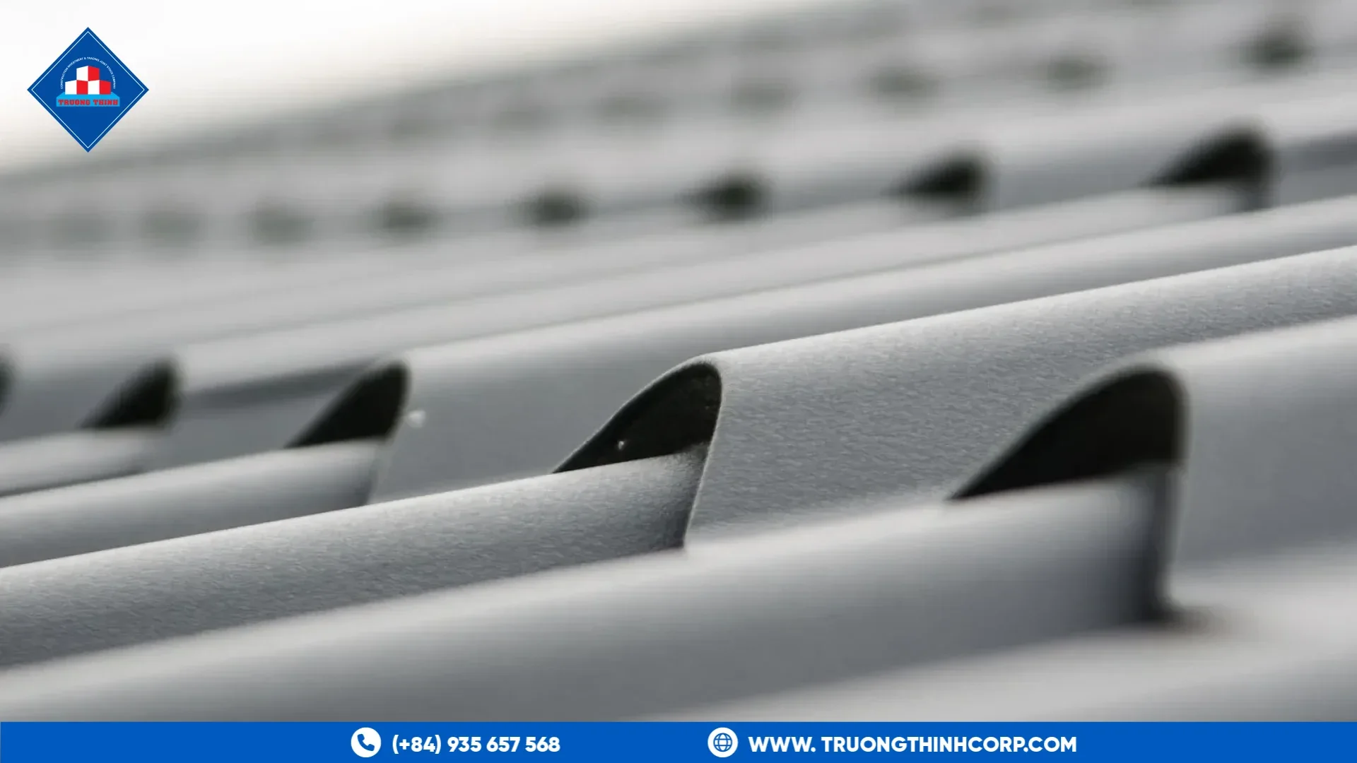 Corrugated steel sheet surface that needs coating or galvanizing to resist weather